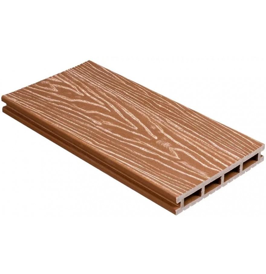 Террасная Доска ДПК Altay Decking 140 х 20 мм Орех 3 пог.м.