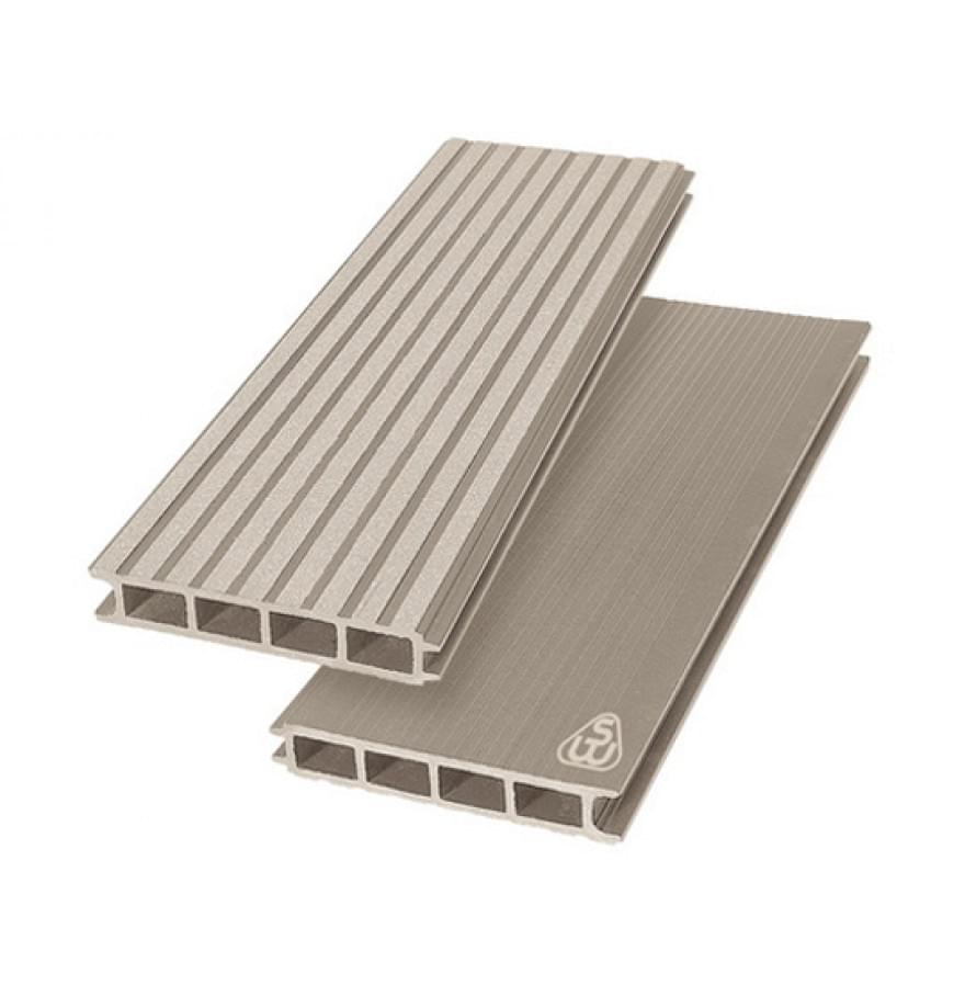Террасная Доска ДПК SaveWood Standard Ulmus бежевый 3 пог.м.